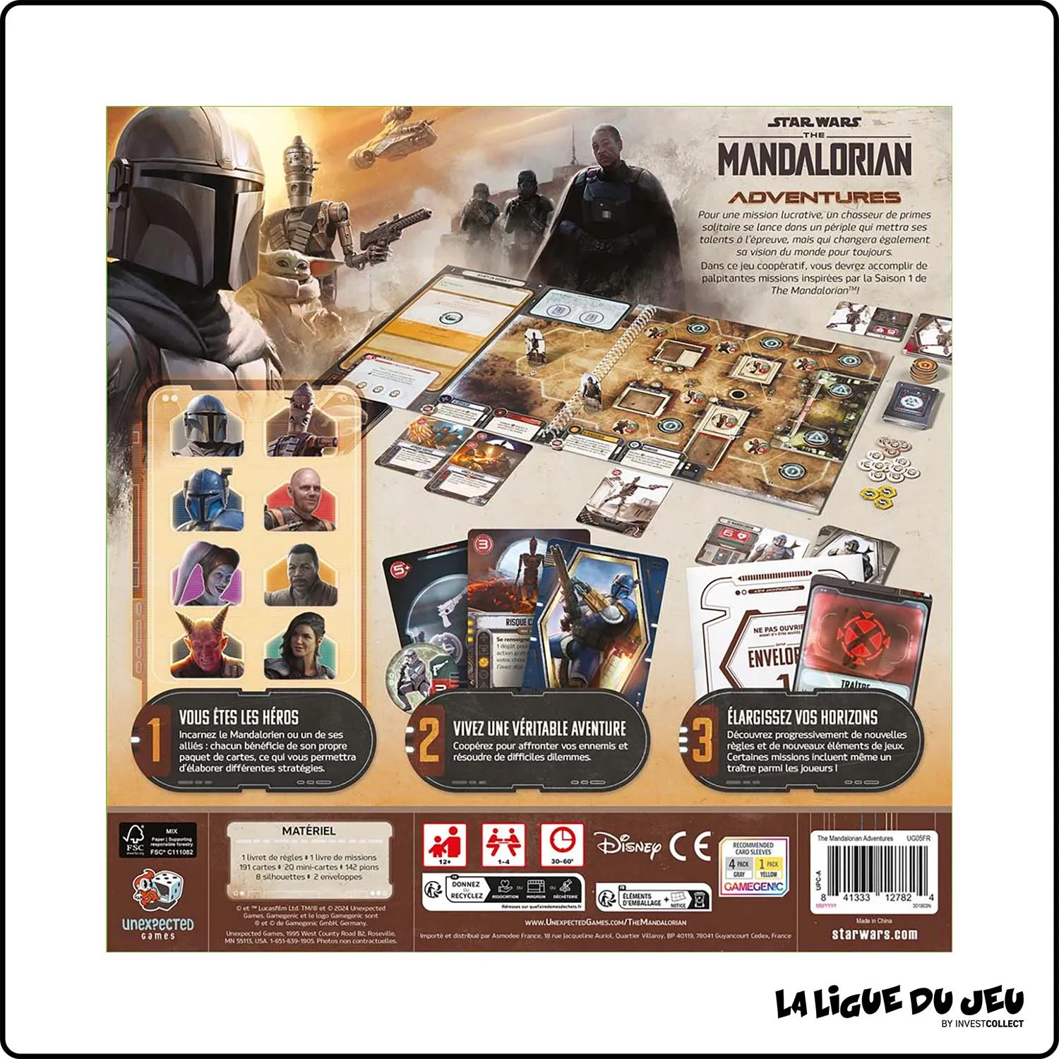 Gestion - Coopératif - Star Wars : The Mandalorian adventures