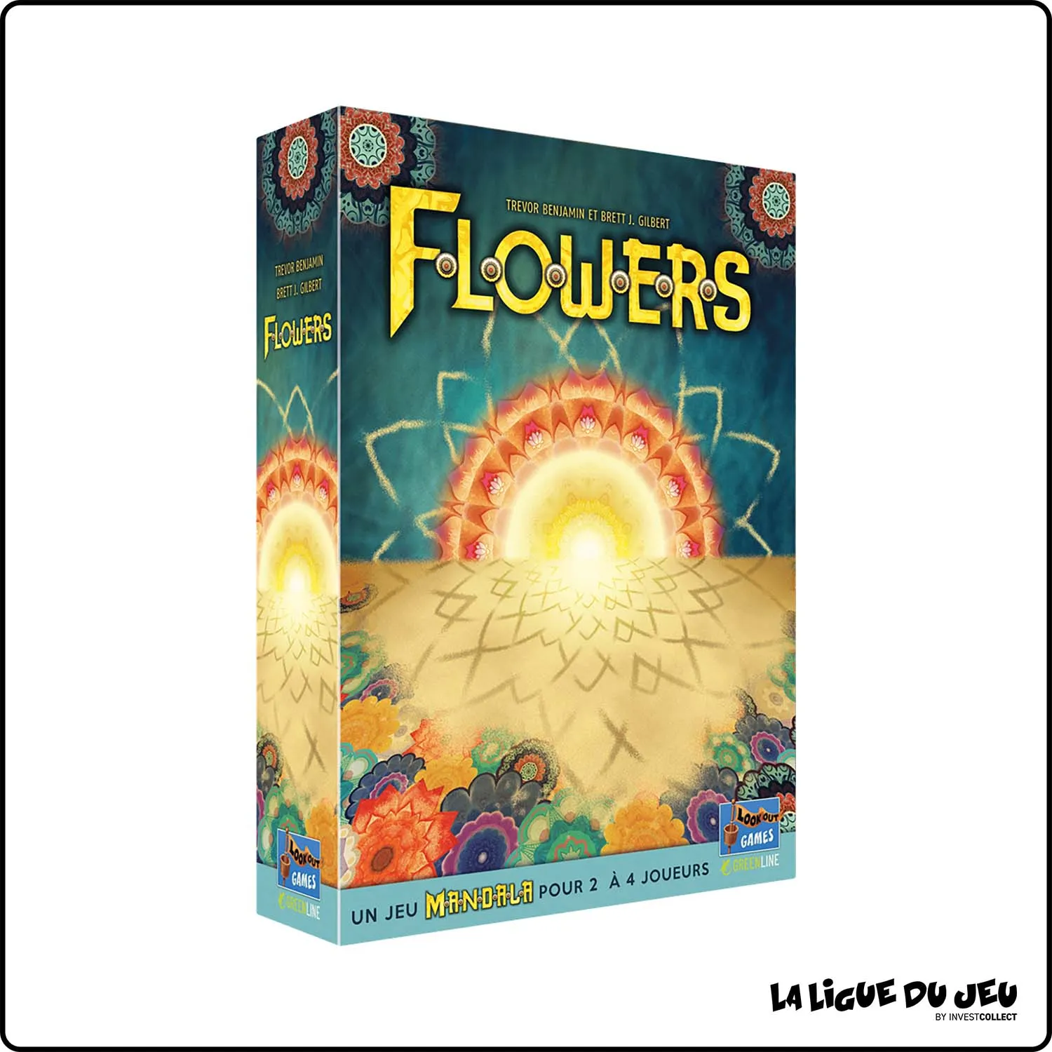 Jeu de cartes - Combinaison - Flowers - Un jeu Mandala