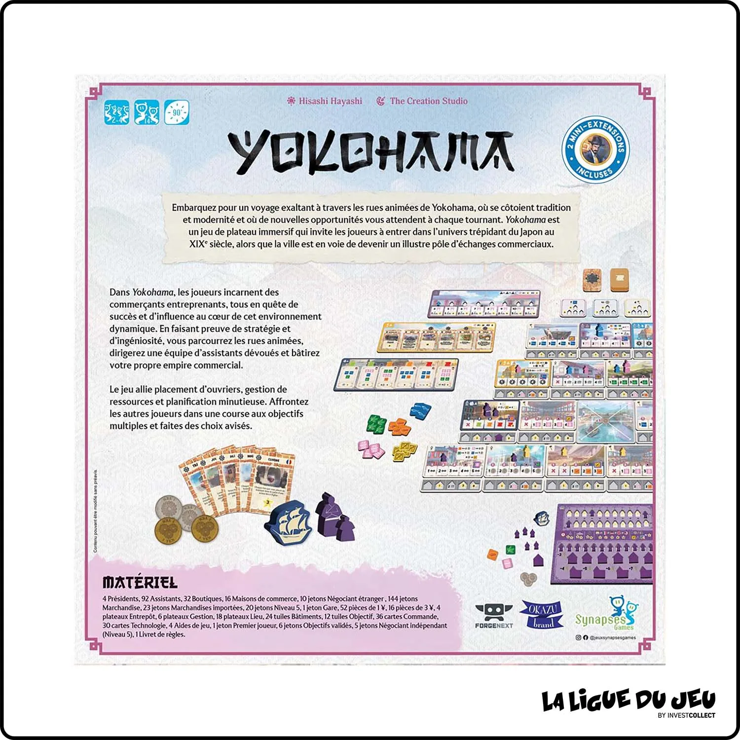 Jeu de Plateau - Gestion - Yokohama