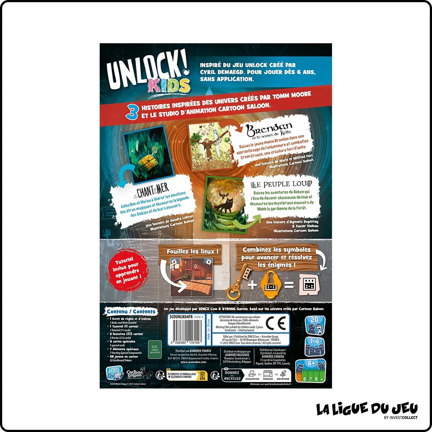 Enigme - Unlock ! Kids : Histoires de l’île d’Emeraude