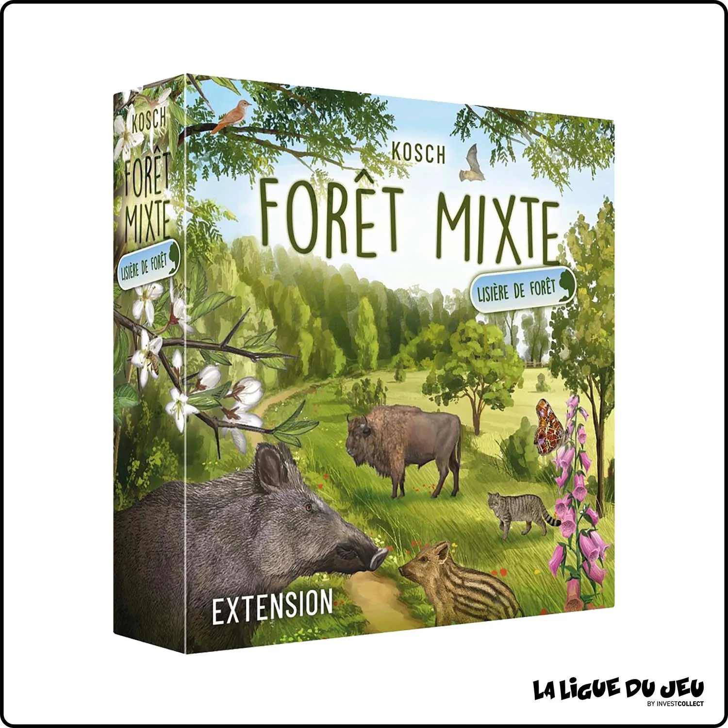 Gestion - Jeu de Cartes - Forêt Mixte - Extention: Lisière de forêt