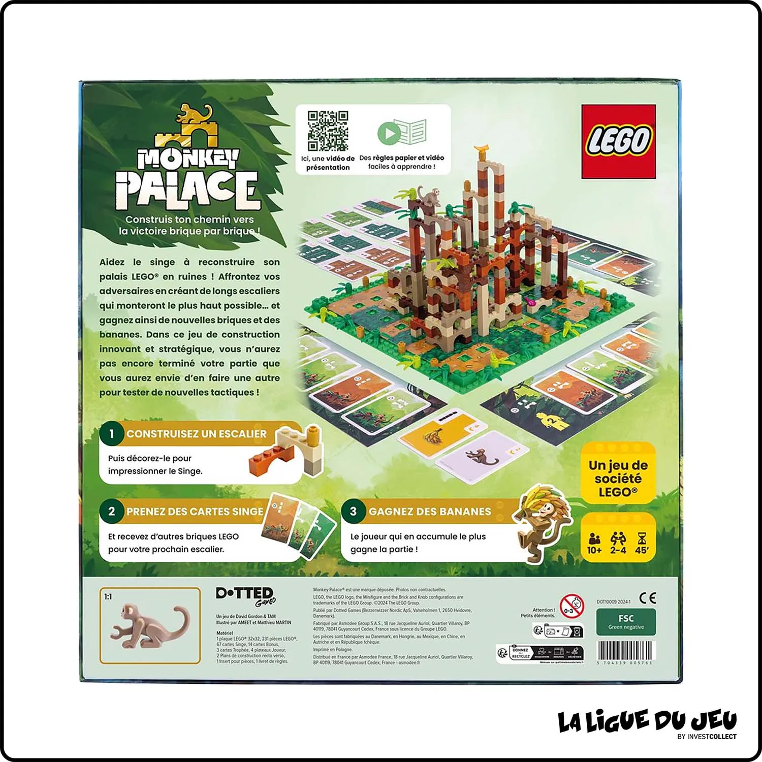 Jeu de Construction - Jeu d'adresse - Monkey Palace