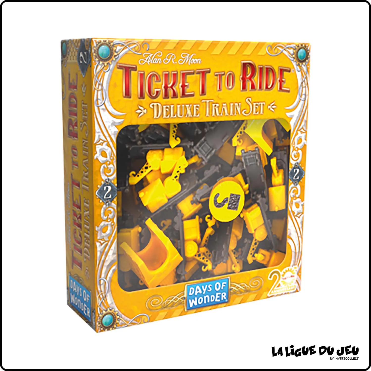 Gestion - Les Aventuriers du Rail - Sets de Trains Deluxe - Jaune