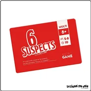 Déduction - Jeu de Cartes - 6 suspects