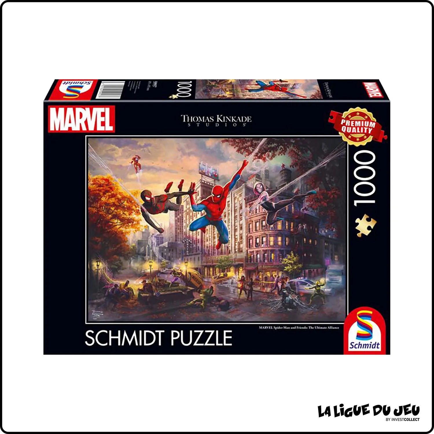 Puzzle - Marvel - Spiderman - L'alliance Ultime -1000 Pieces