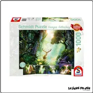 Puzzle - Chevreuils dans la foret -1000 Pieces