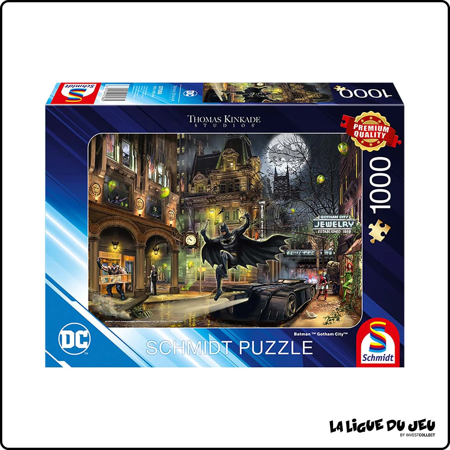 Puzzle - DC Comics - Batman - Gotham City - 1000 Pièces