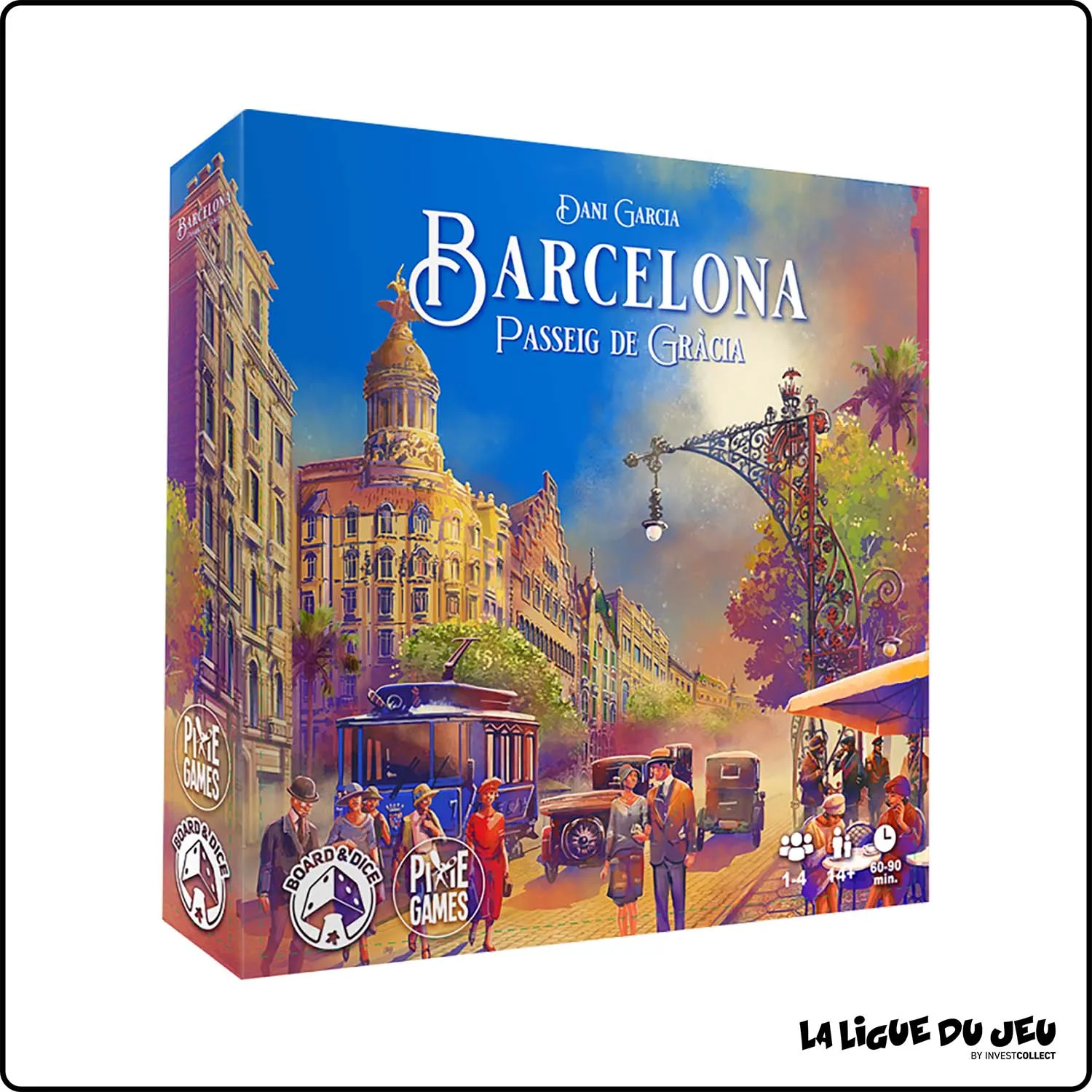 Jeu de plateau - Strategie - Barcelona - Extension : Passeig de Gràcia