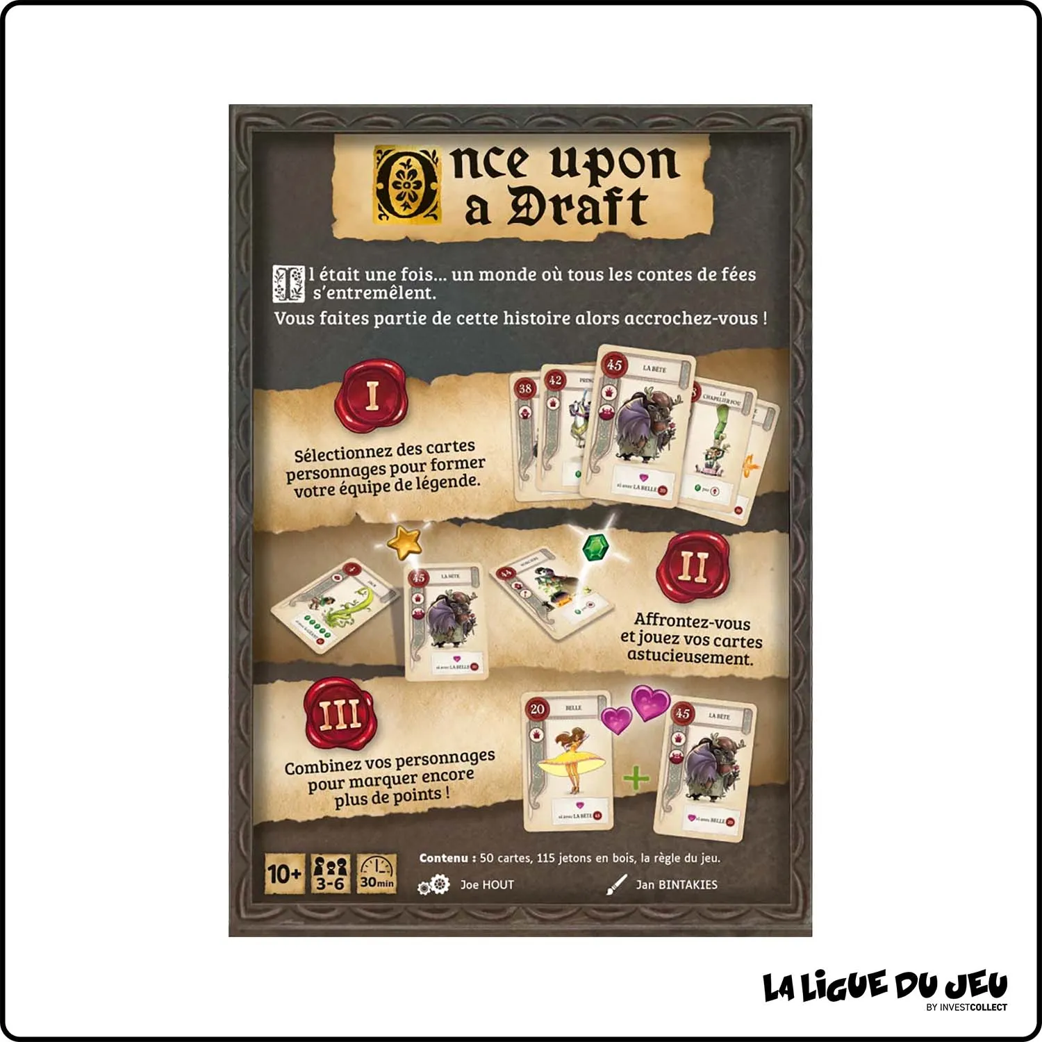 Jeu de cartes - Draft - Once Upon a Draft