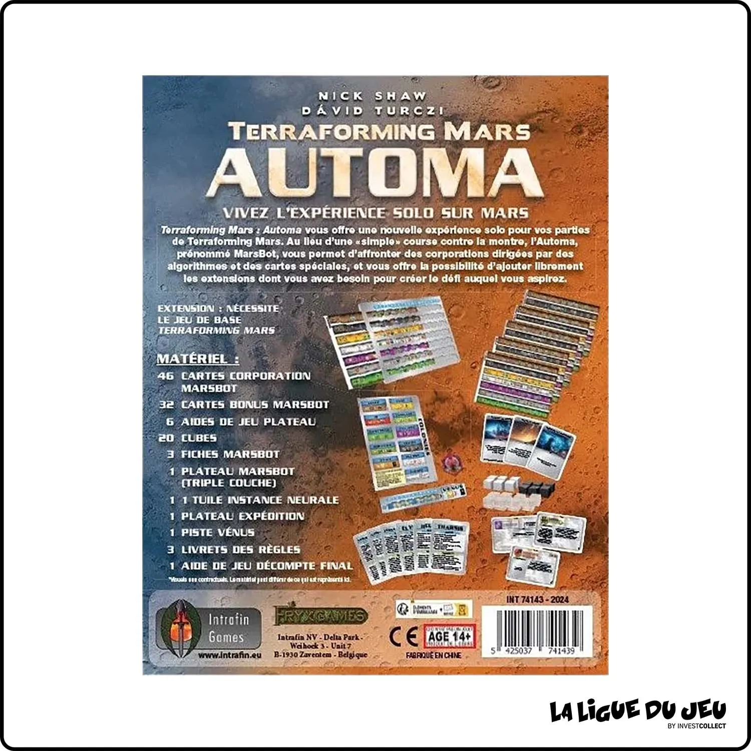 Gestion - Terraforming Mars - Extension : Automa