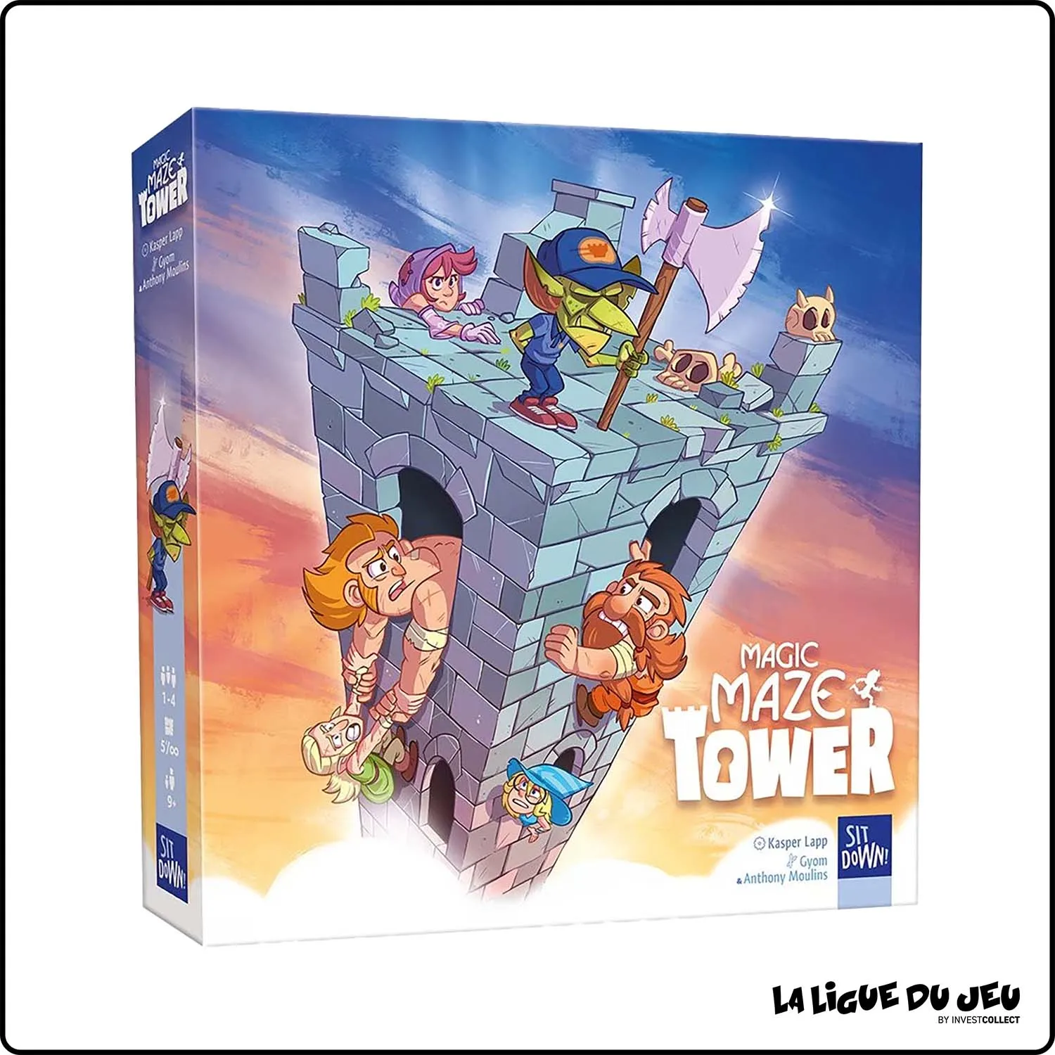 Coopération - Déplacements - Magic Maze Tower