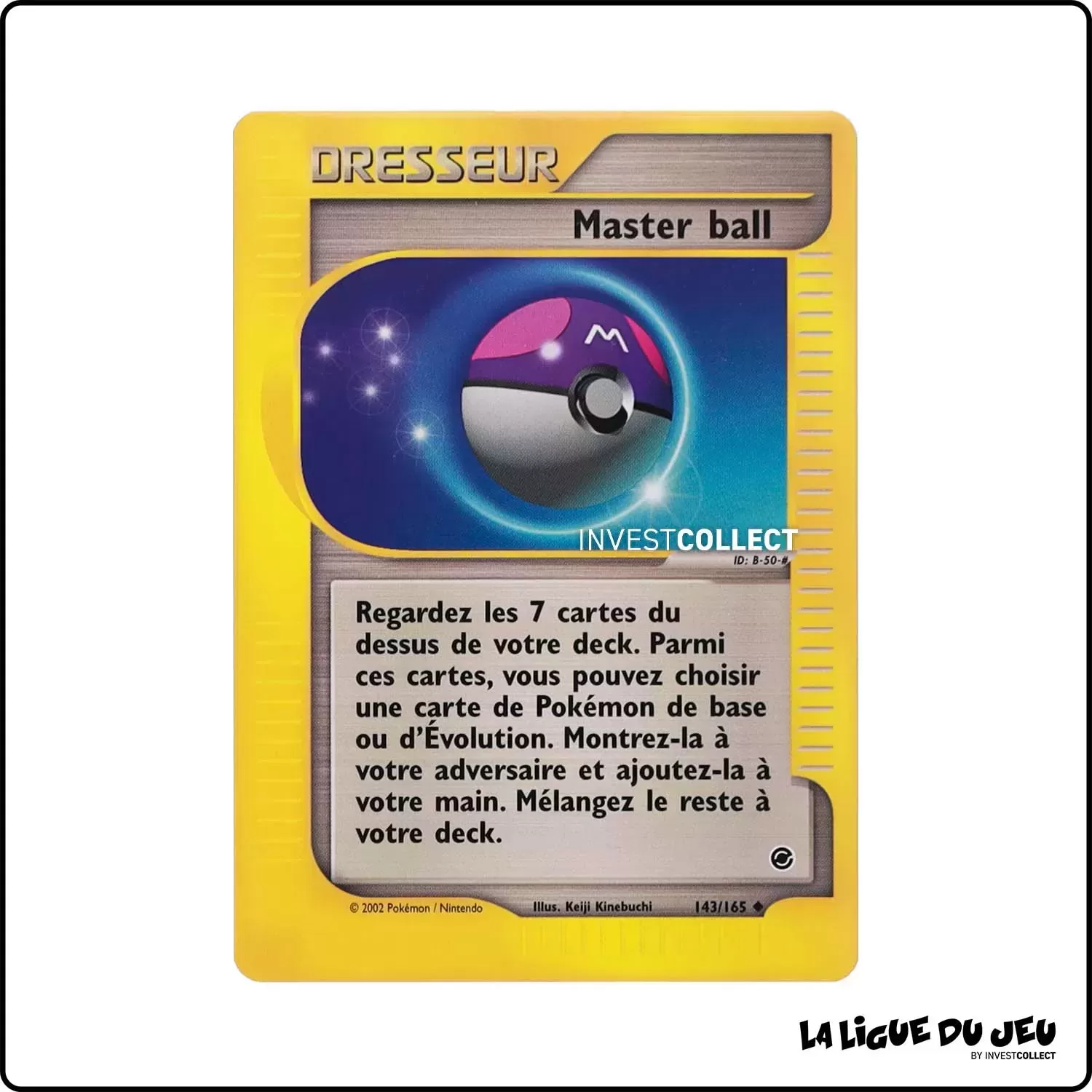 Peu commune - Pokemon - Expedition - Master ball 143/165