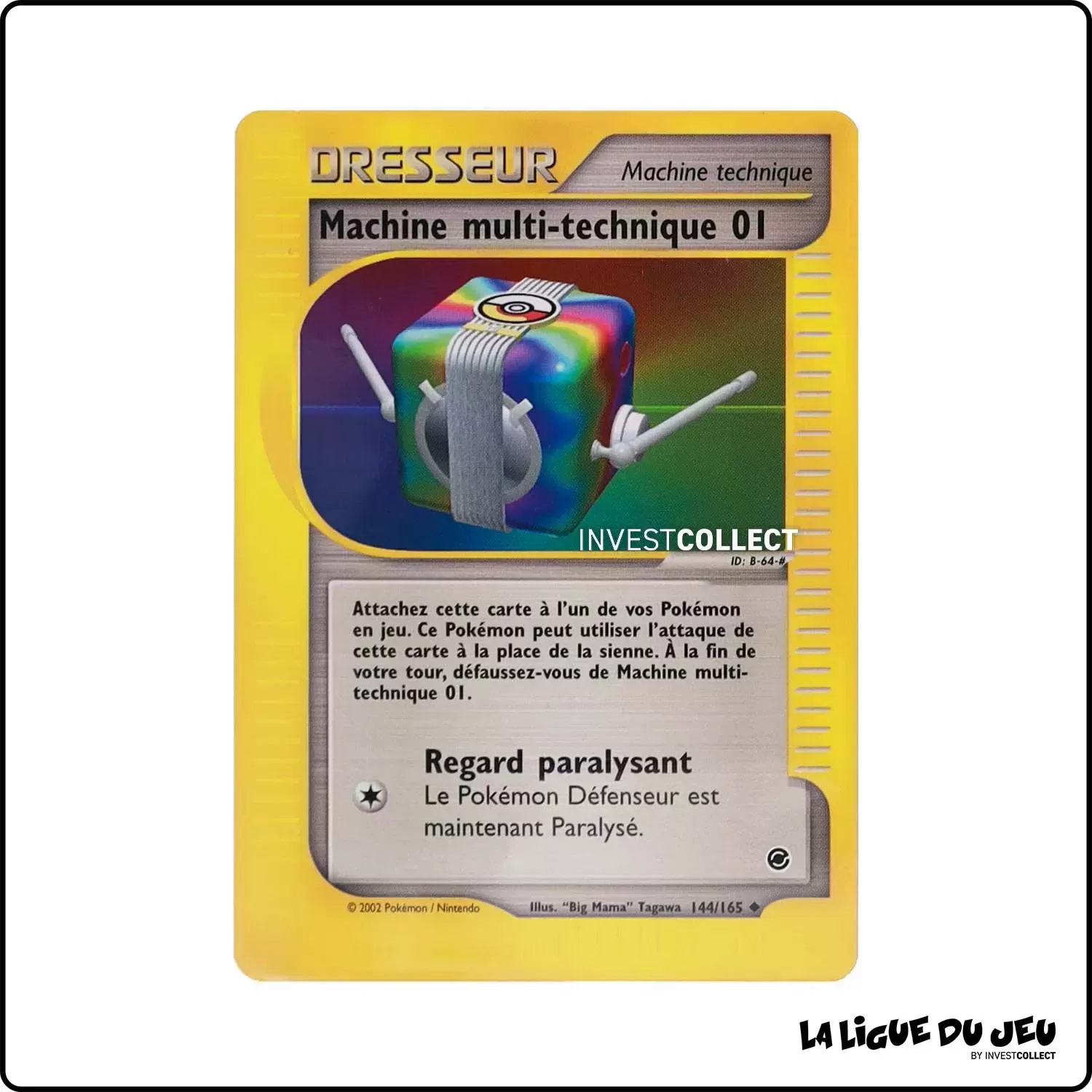 Peu commune - Pokemon - Expedition - Machine multi-technique 01 144/165