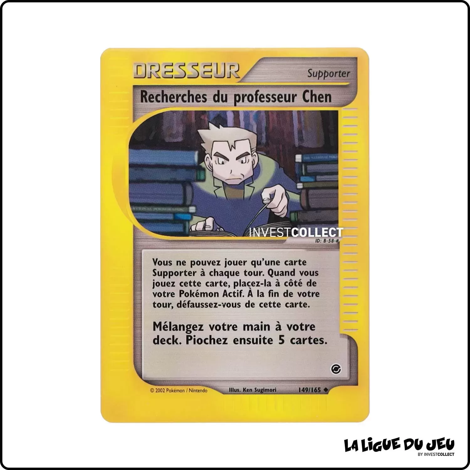 Peu commune - Pokemon - Expedition - Recherches du professeur Chen 149/165