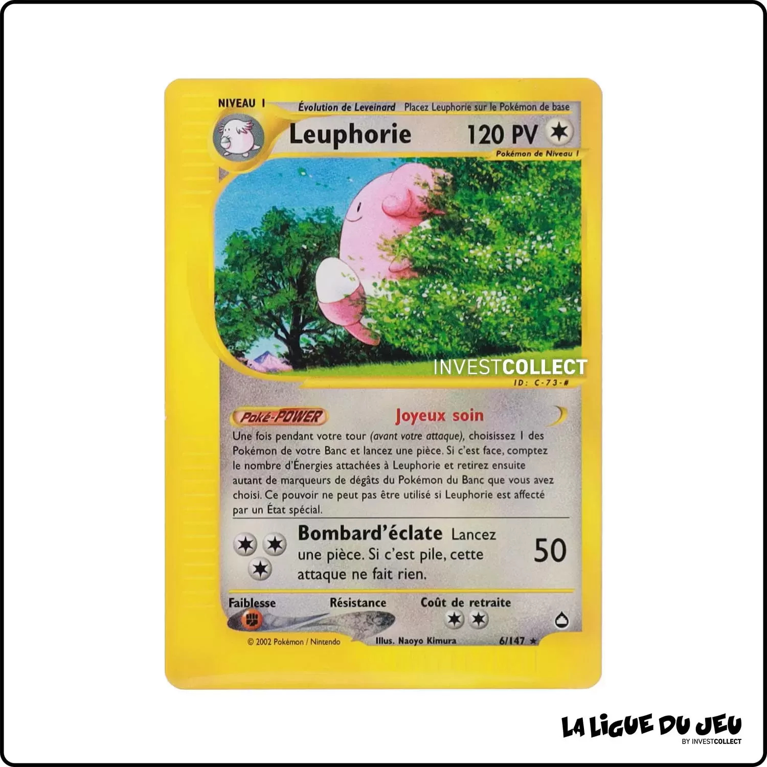 Rare - Pokemon - Aquapolis - Leuphorie 6/147