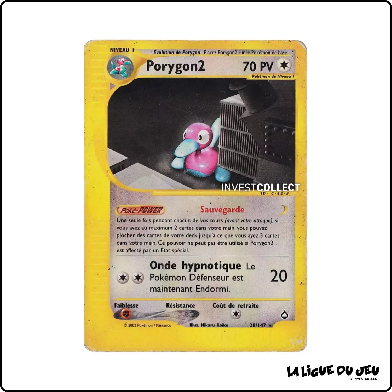 Rare - Pokemon - Aquapolis - Porygon2 28/147