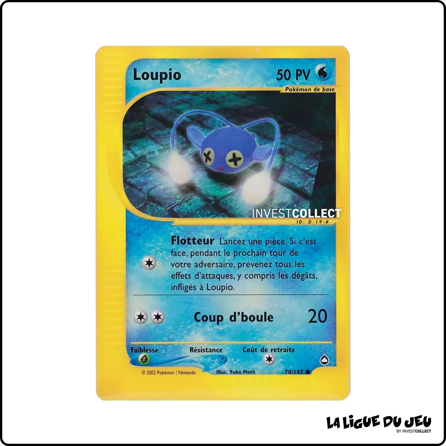 Commune - Pokemon - Aquapolis - Loupio 70/147