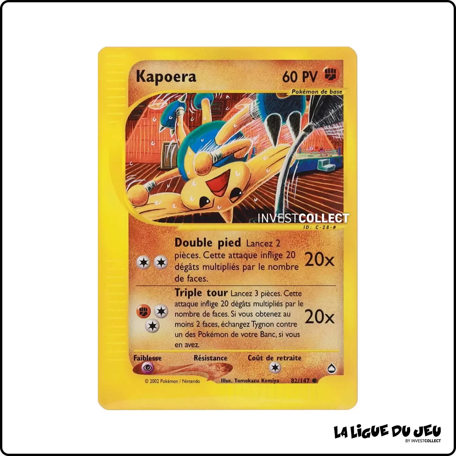 Commune - Pokemon - Aquapolis - Kapoera 82/147