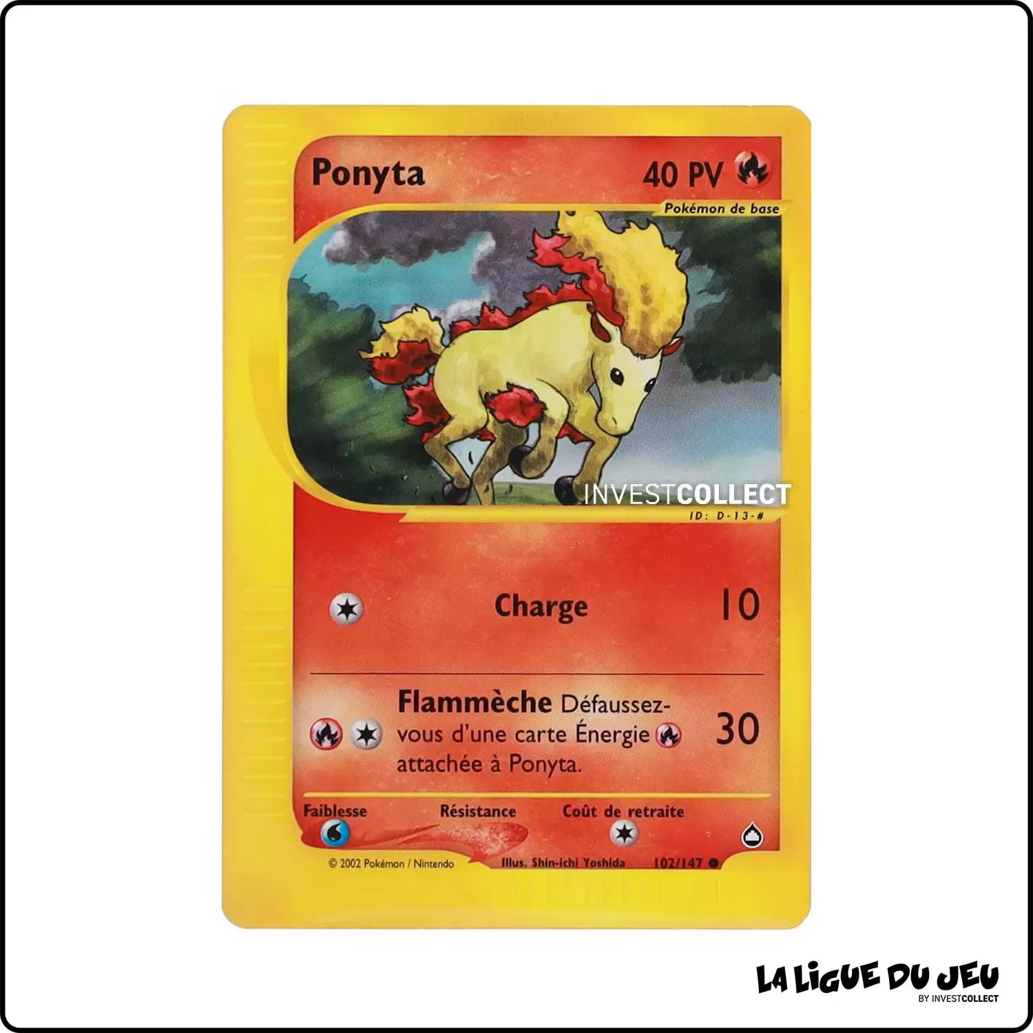 Commune - Pokemon - Aquapolis - Ponyta 103a/147