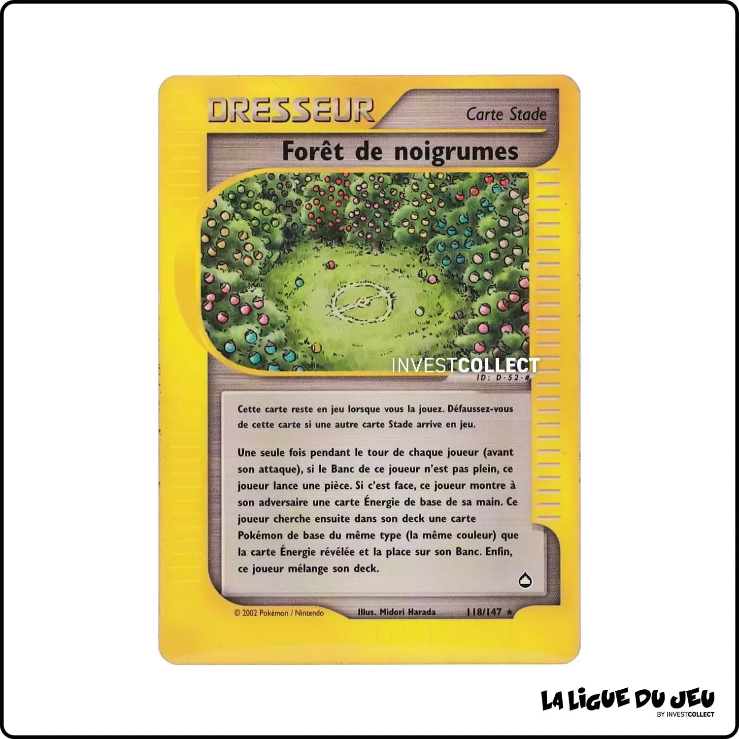 Rare - Pokemon - Aquapolis - Forêt de noigrumes 118/147