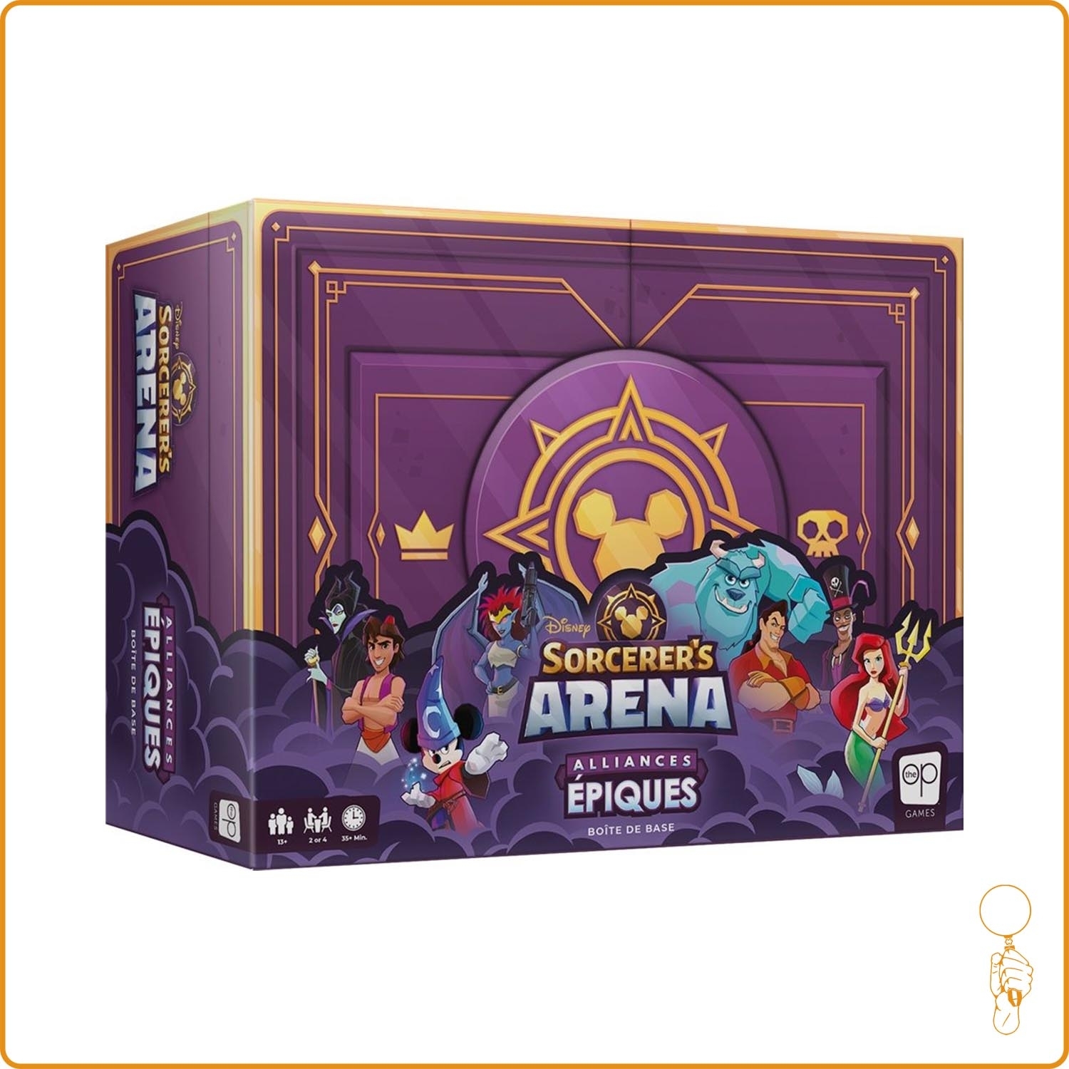 Jeu de Plateau - Jeu de cartes - Disney Sorcerer's Arena : Alliances Epiques Asmodée - 1