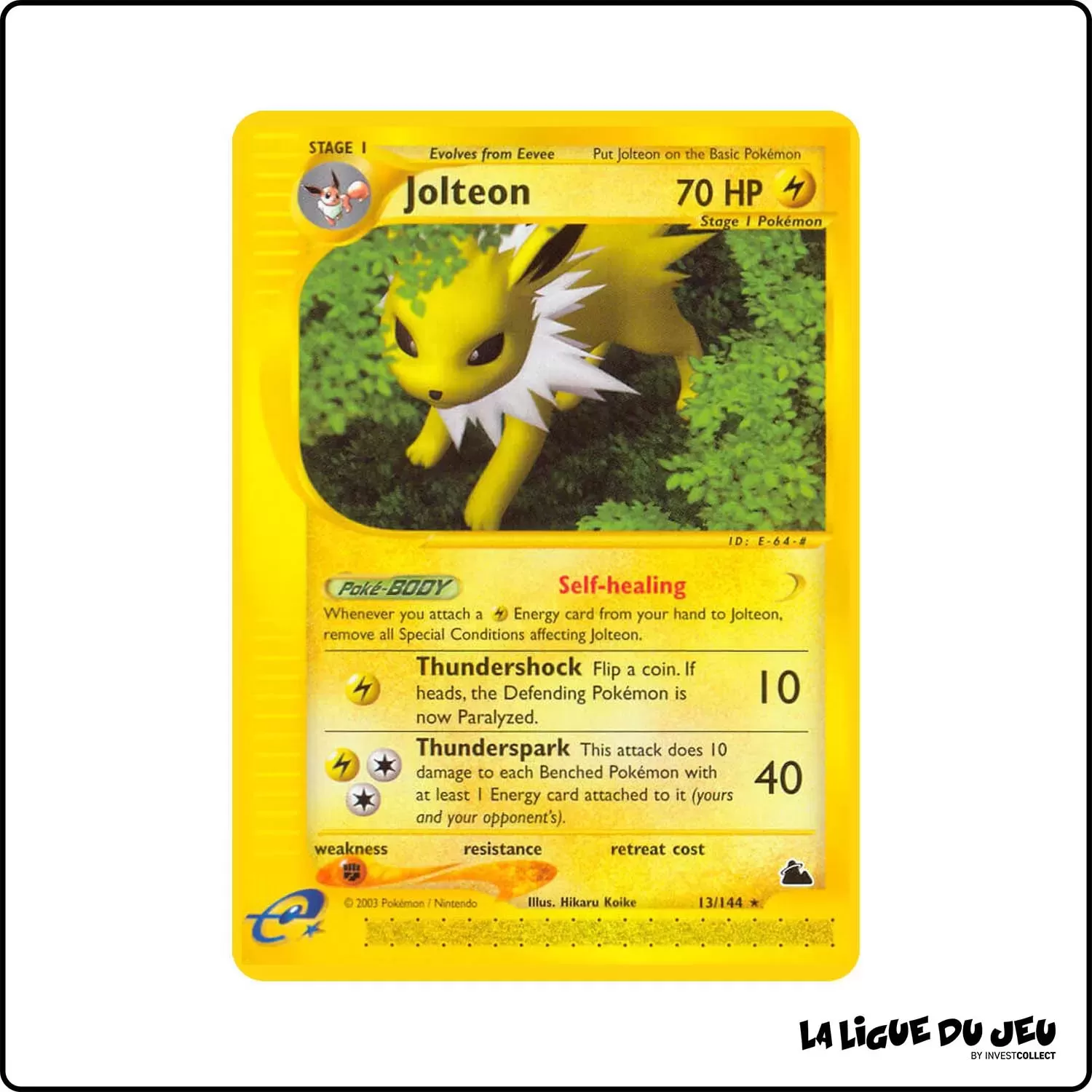 Rare - Pokemon - Skyridge - Jolteon 13/144