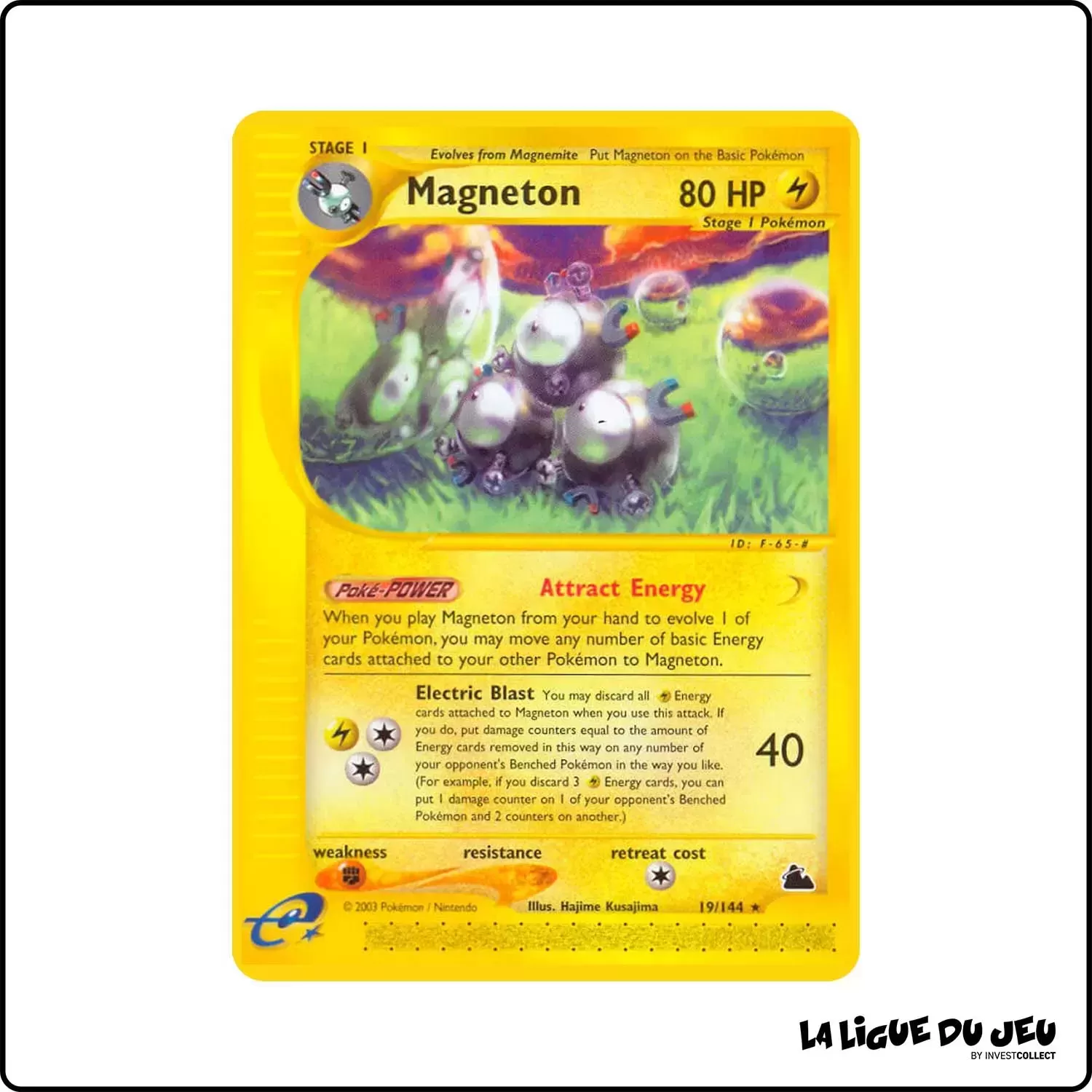 Rare - Pokemon - Skyridge - Magneton 19/144