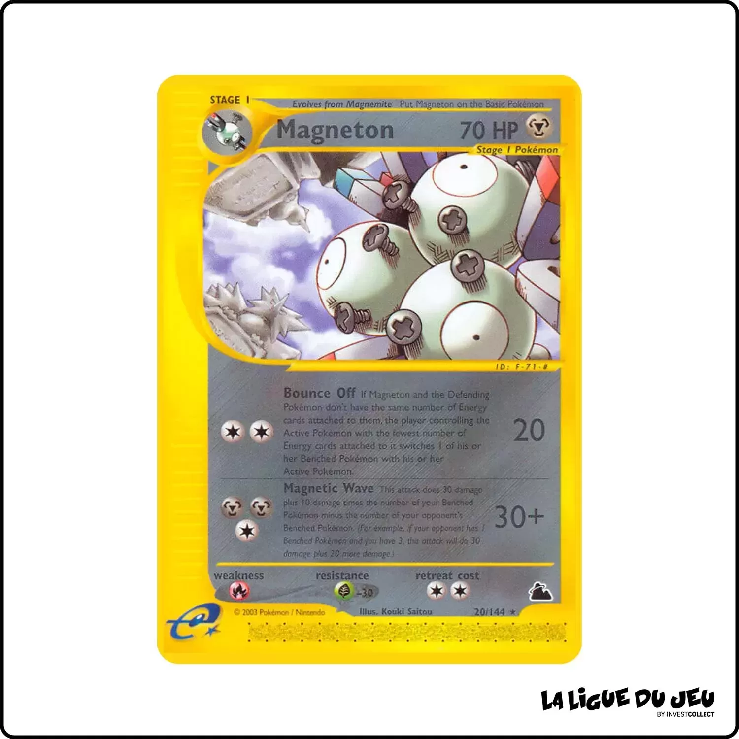 Rare - Pokemon - Skyridge - Magneton 20/144