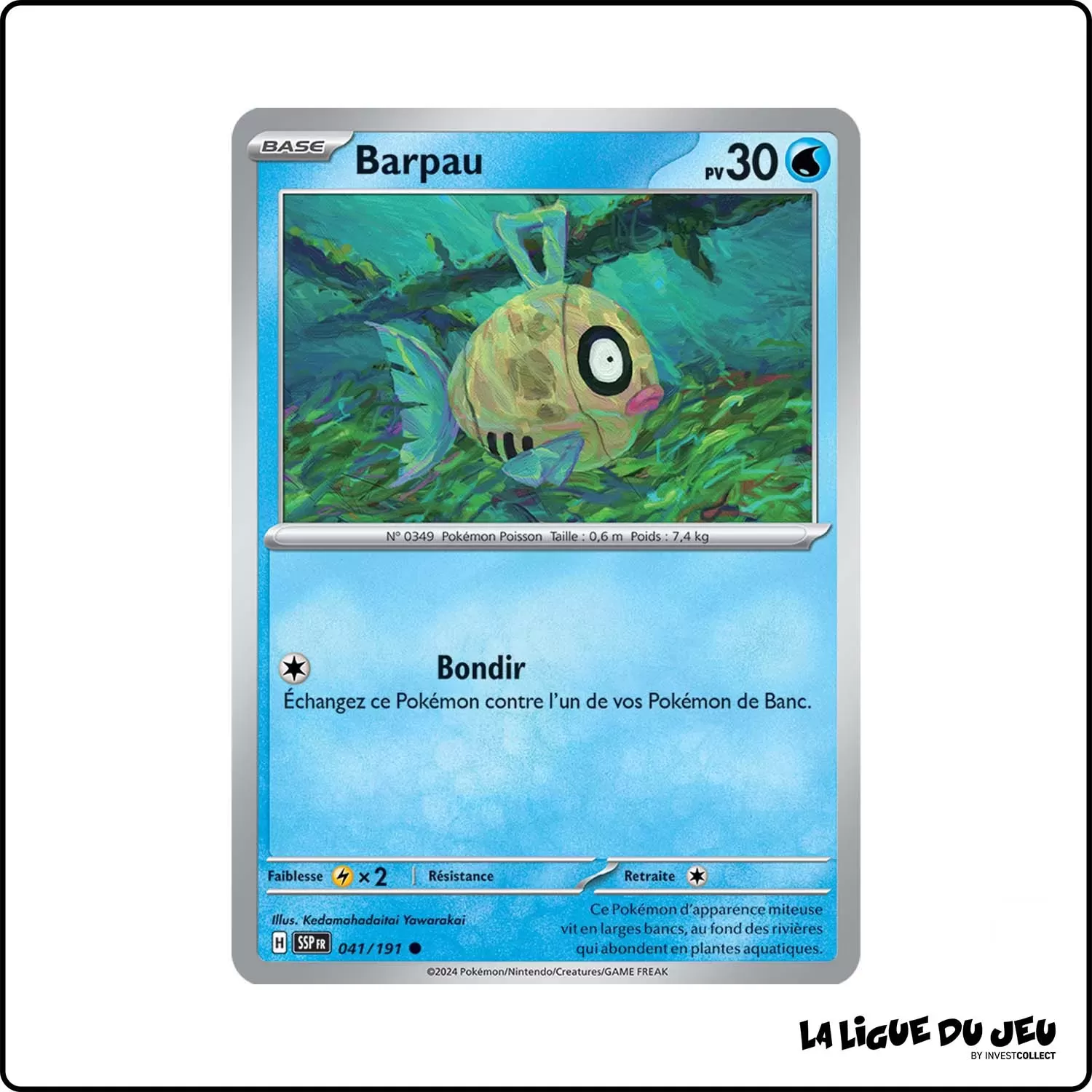 Commune - Pokemon - Étincelles Déferlantes - Barpau 41/191