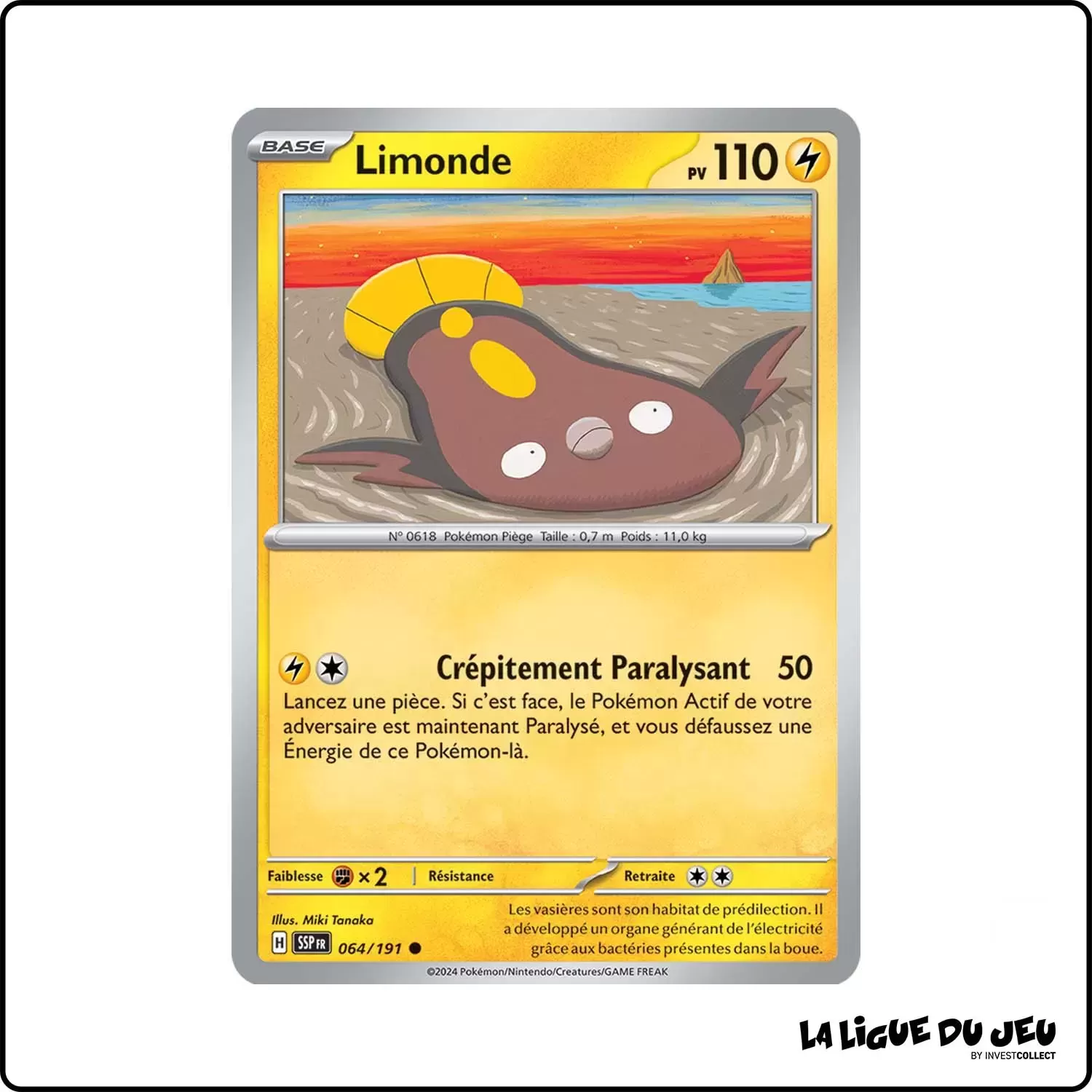 Commune - Pokemon - Étincelles Déferlantes - Limonde 64/191