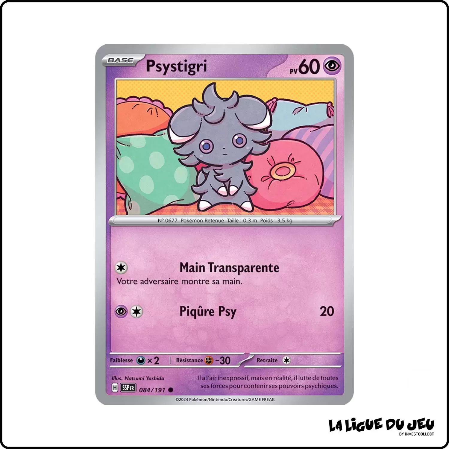 Commune - Pokemon - Étincelles Déferlantes - Psystigri 84/191