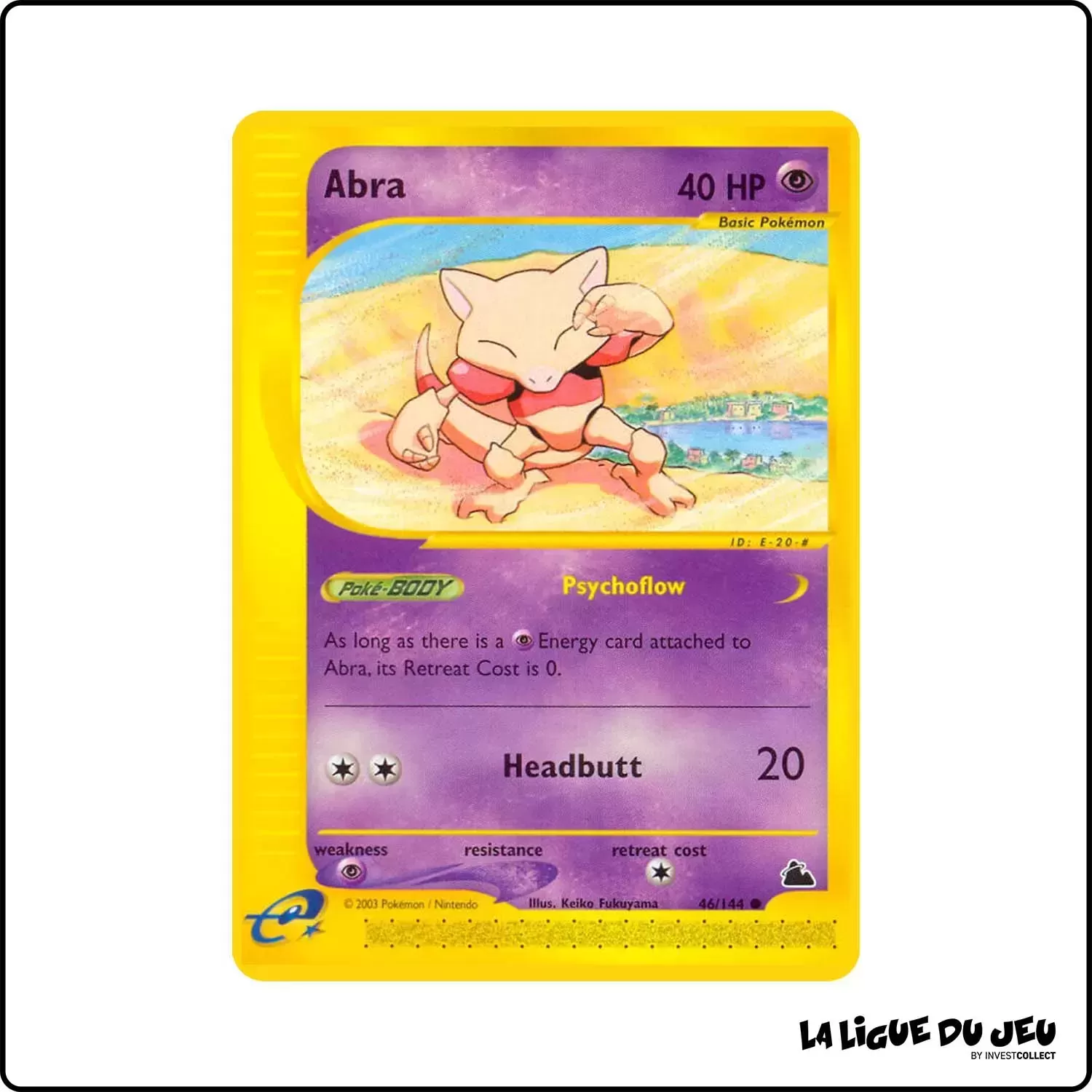 Commune - Pokemon - Skyridge - Abra 46/144