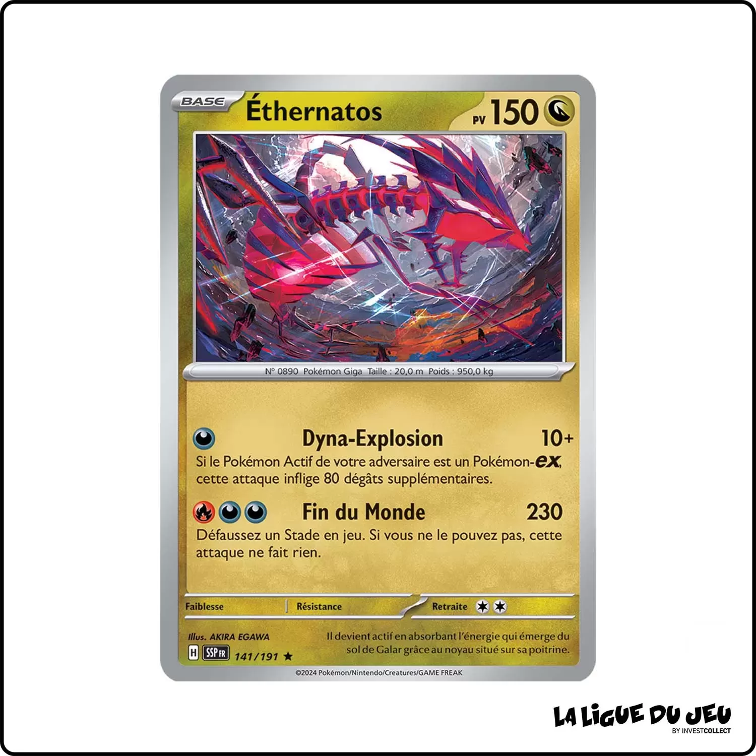 Holo - Pokemon - Étincelles Déferlantes - Éthernatos 141/191