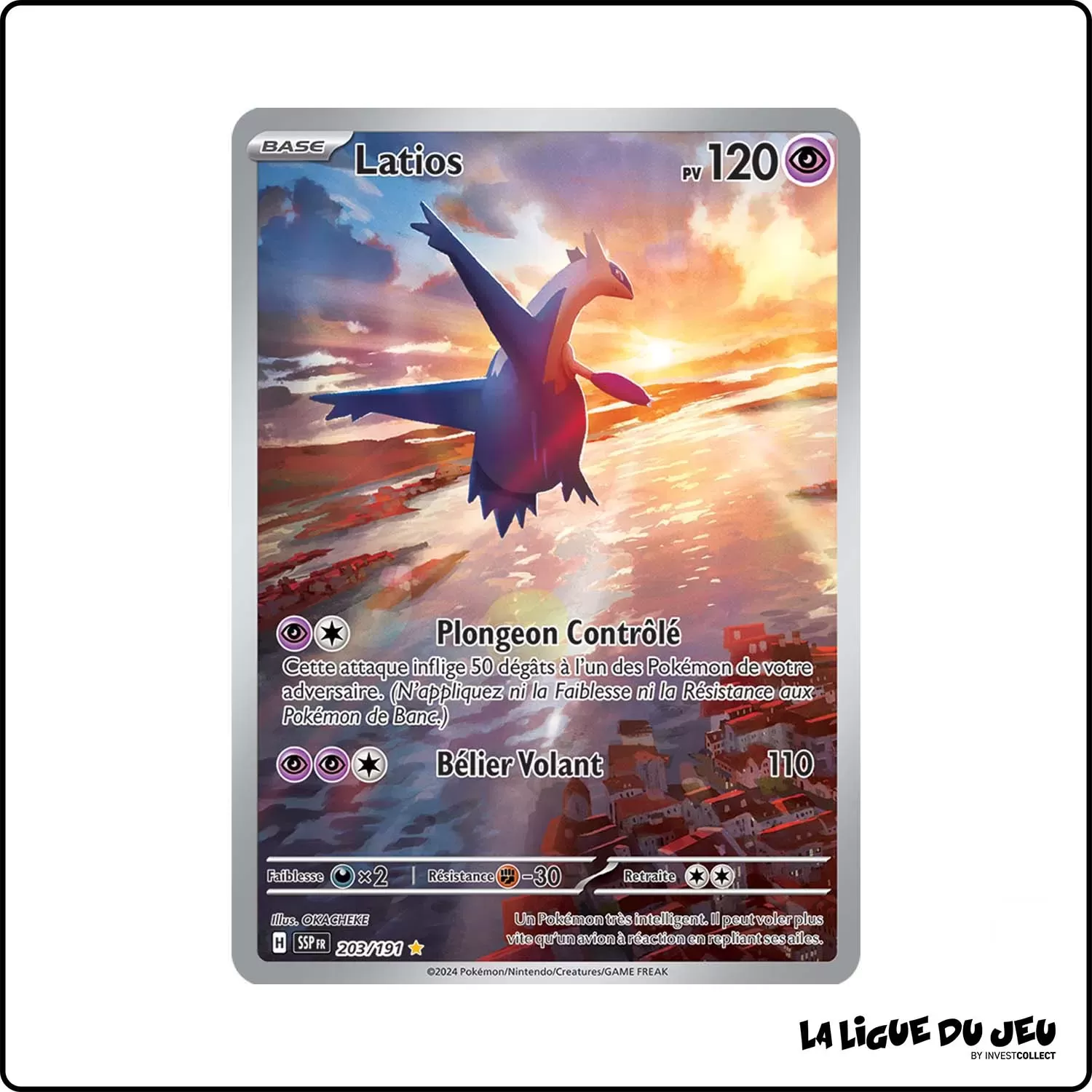 IR - Pokemon - Étincelles Déferlantes - Latios 203/191