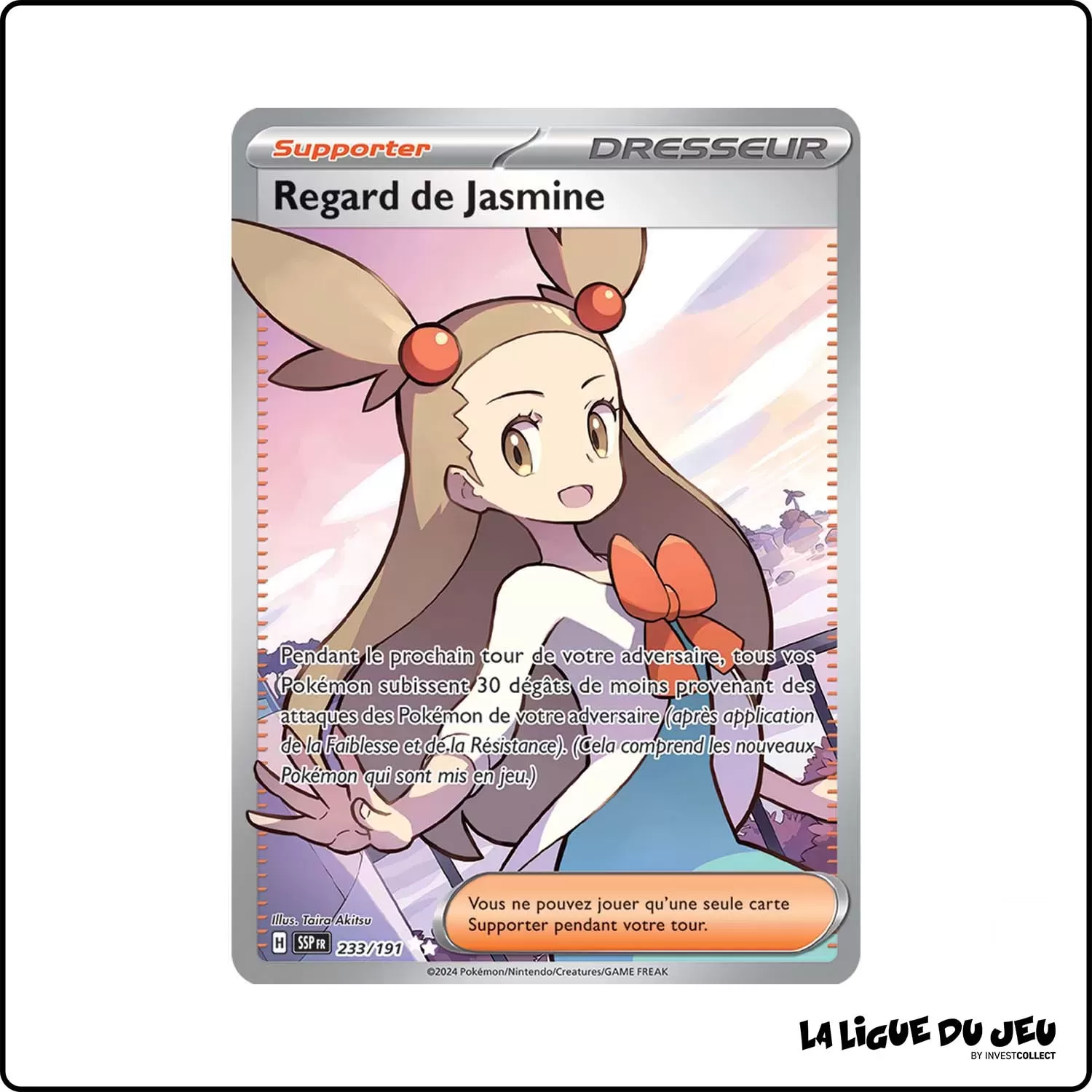 Ultra - Pokemon - Étincelles Déferlantes - Regard de Jasmine 233/191