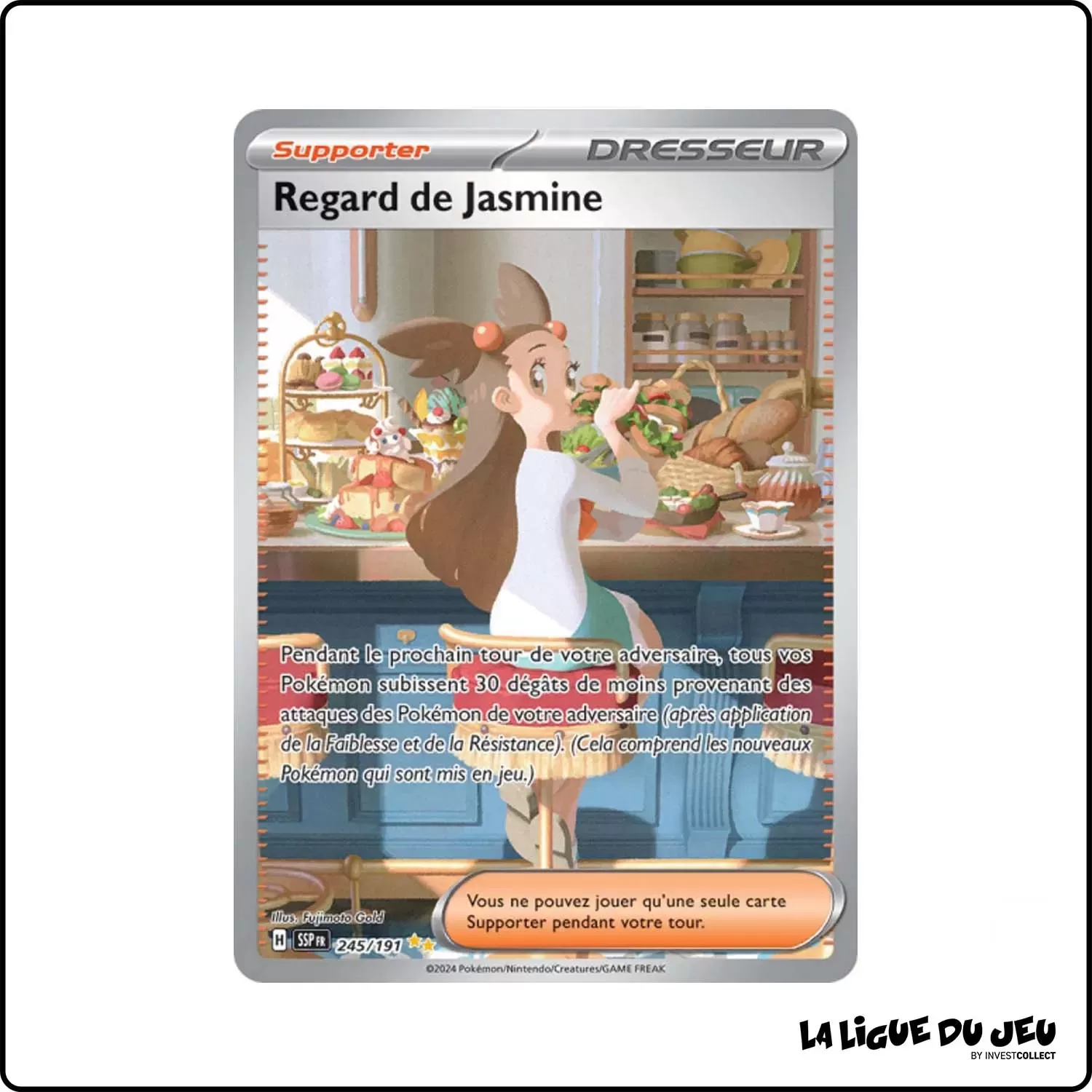 ISR - Pokemon - Étincelles Déferlantes - Regard de Jasmine 245/191