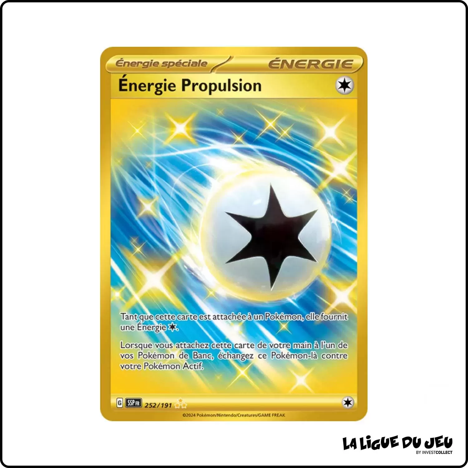 Secrete - Pokemon - Étincelles Déferlantes - Énergie Propulsion 252/191