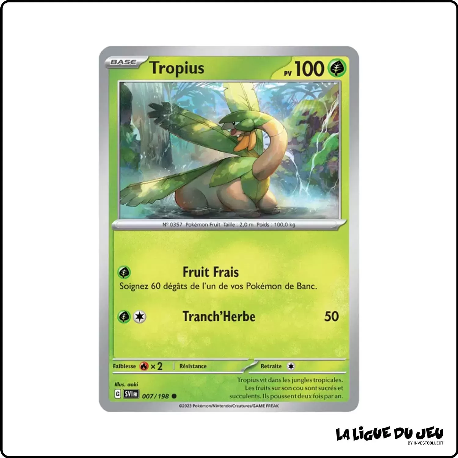 Commune - Pokemon - Écarlate et Violet de Base - Tropius 7/198