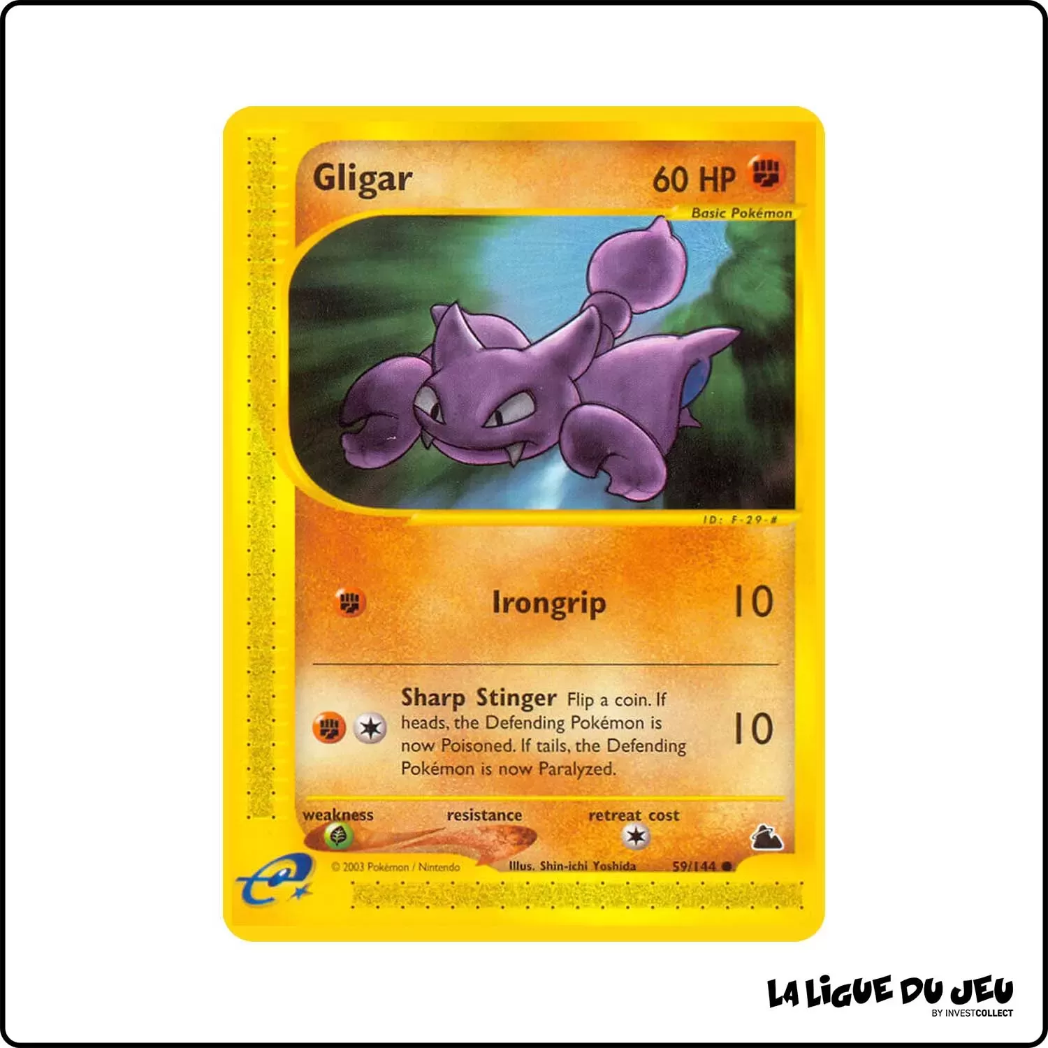 Commune - Pokemon - Skyridge - Gligar 59/144