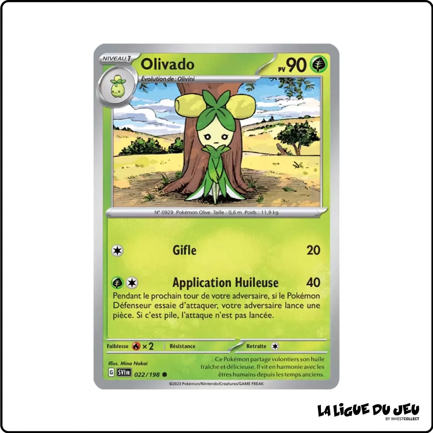 Commune - Pokemon - Écarlate et Violet de Base - Olivado 22/198