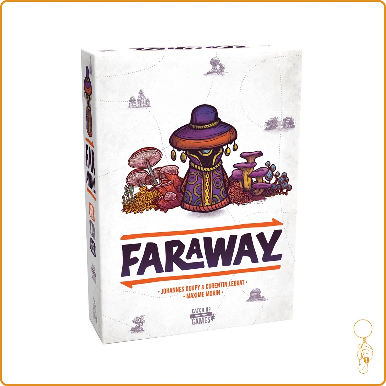 Jeu de cartes - Faraway - Boîte Orange Catch Up Games - 1