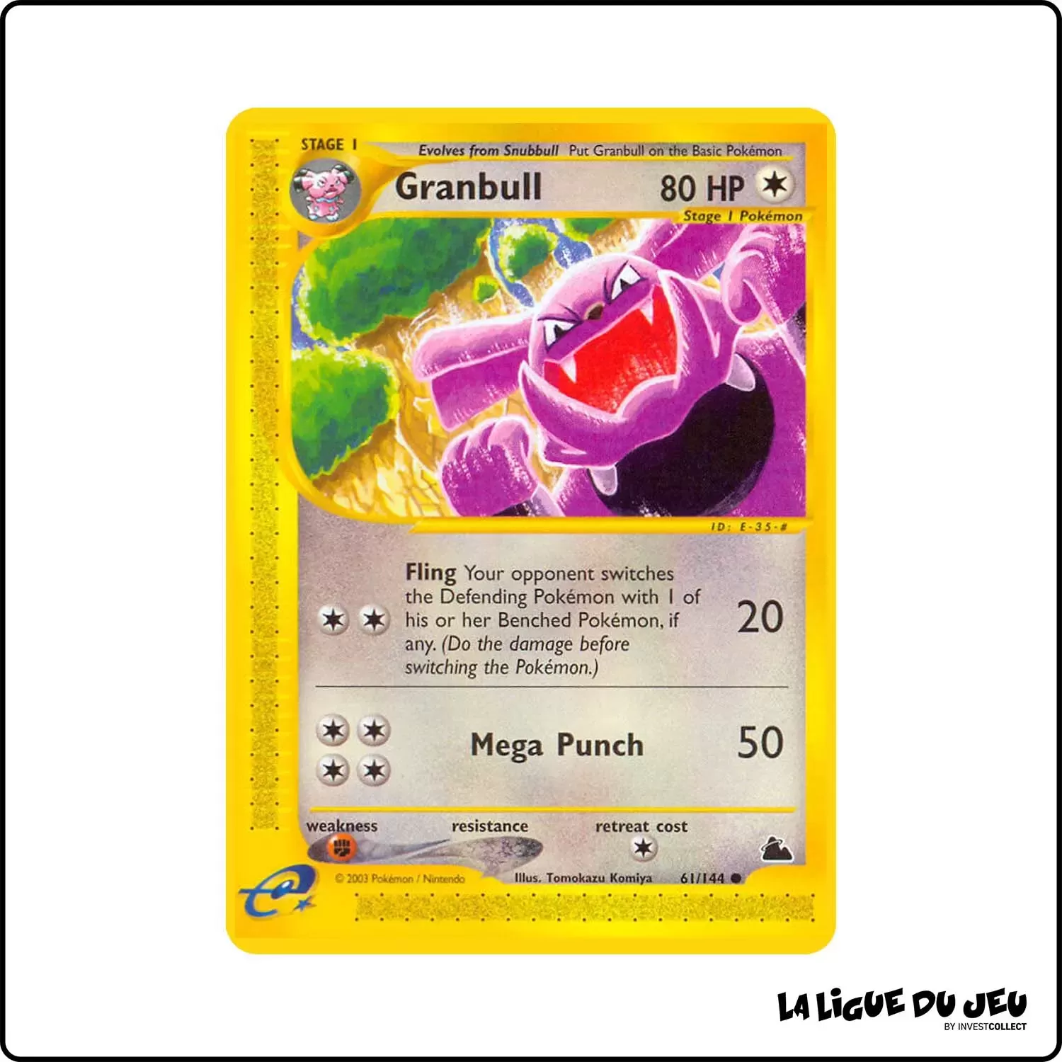 Commune - Pokemon - Skyridge - Granbull 61/144