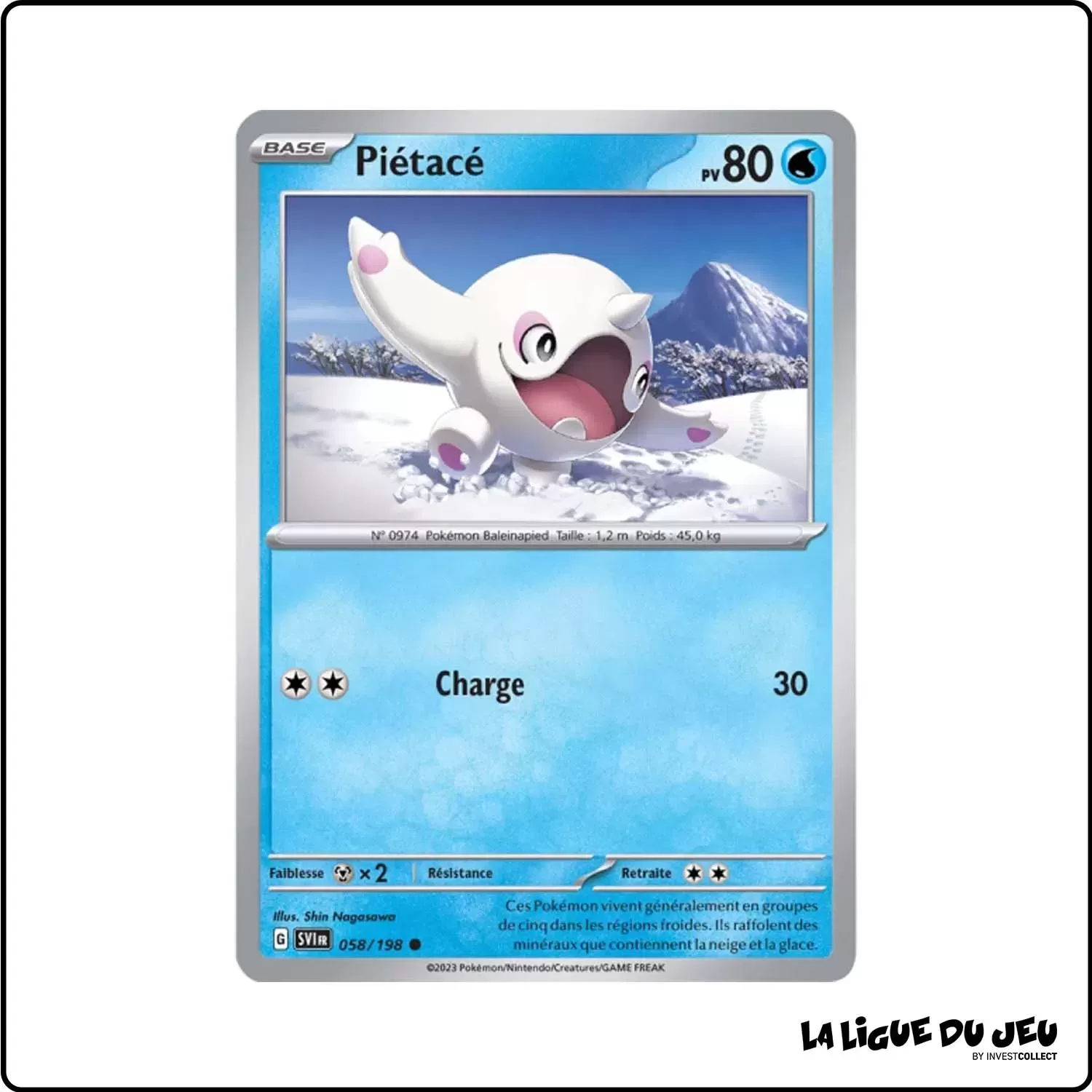 Commune - Pokemon - Écarlate et Violet de Base - Piétacé 58/198