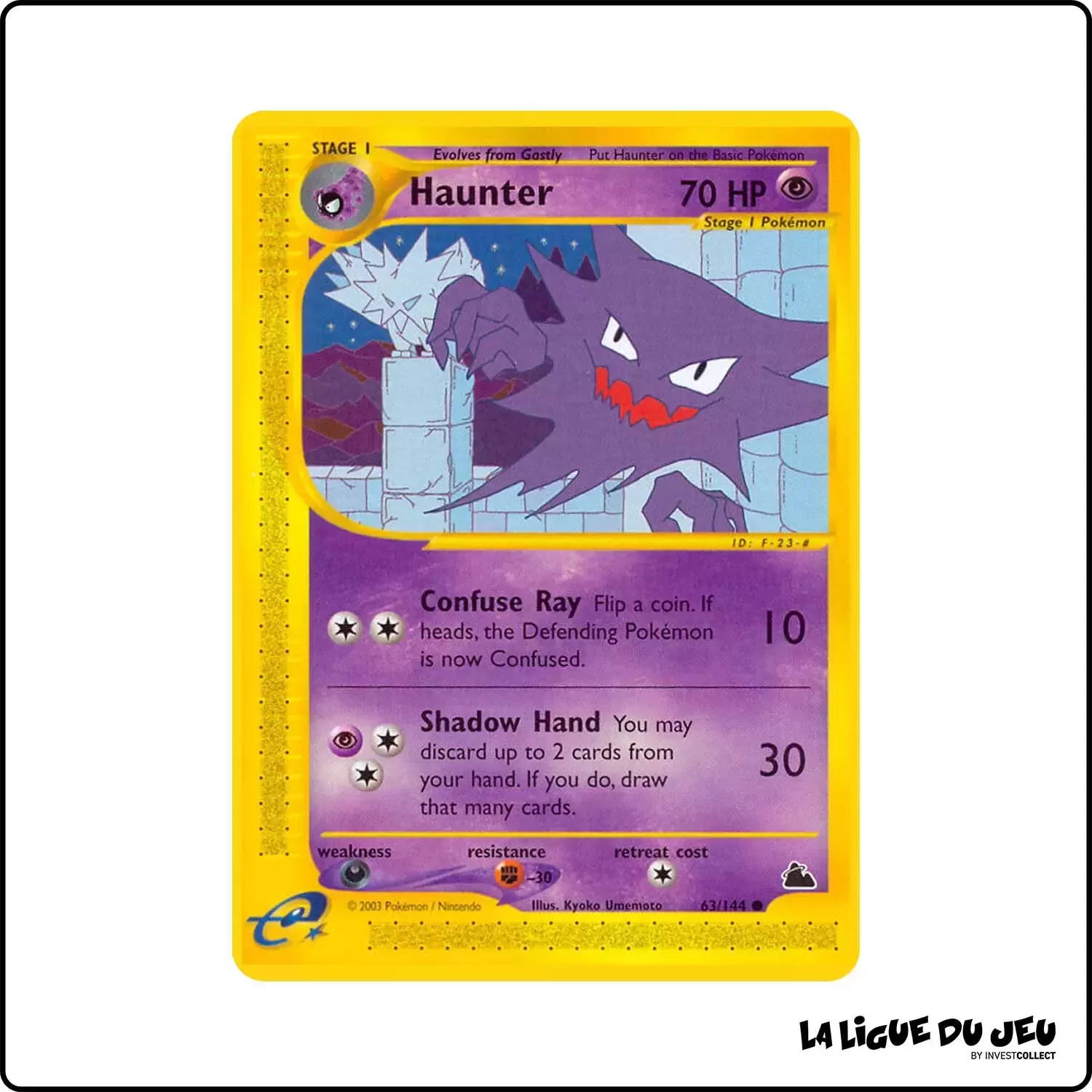 Commune - Pokemon - Skyridge - Haunter 63/144