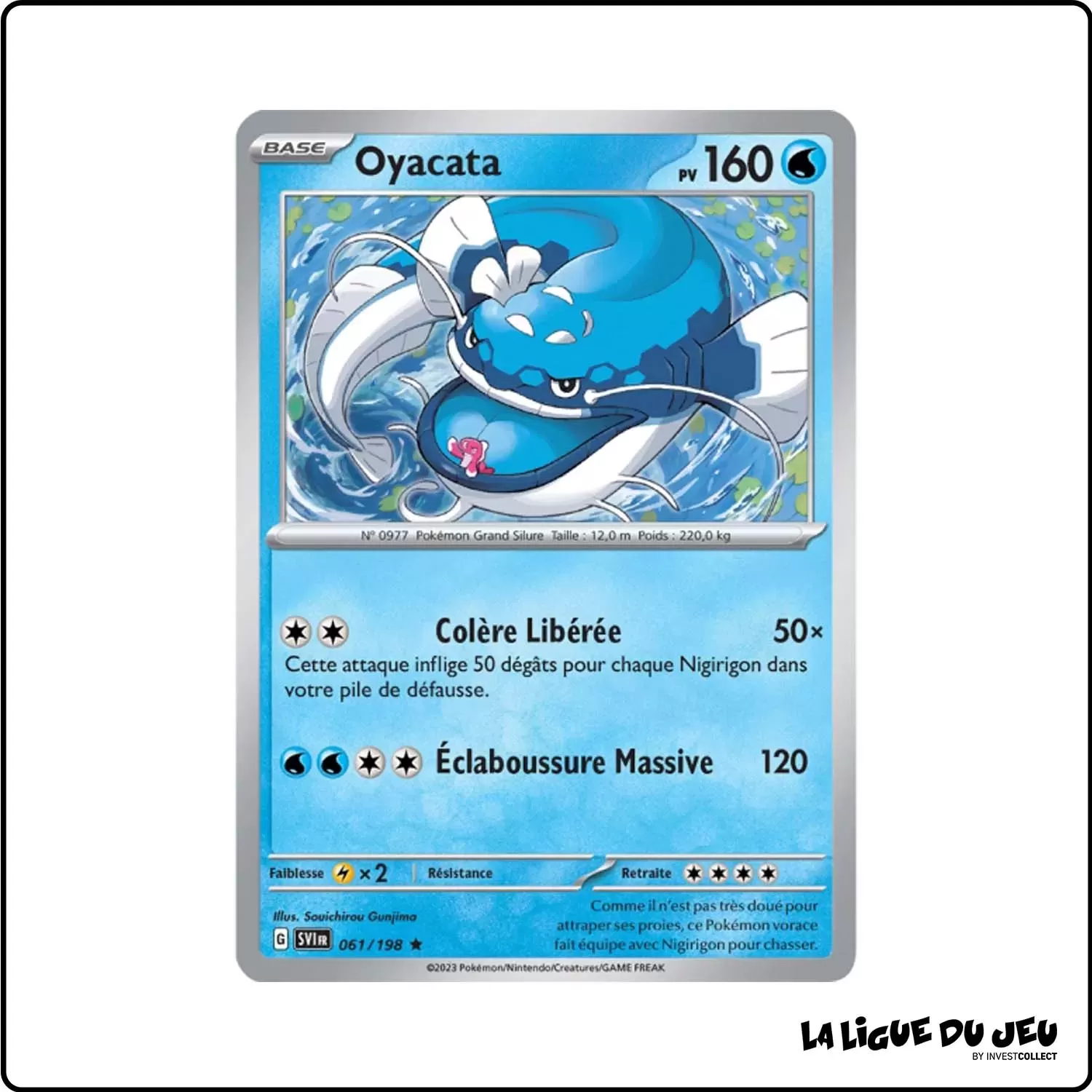 Rare - Pokemon - Écarlate et Violet de Base - Oyacata 61/198