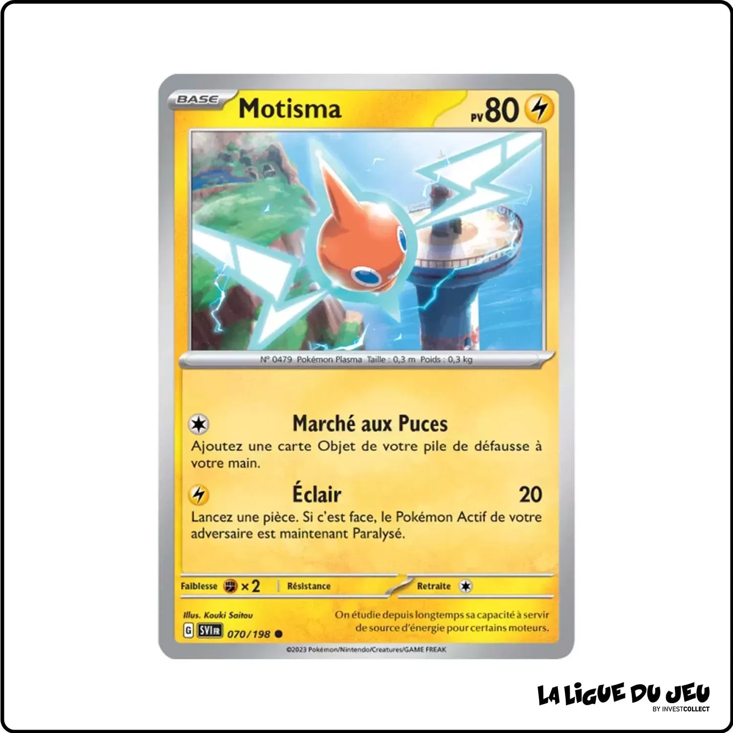 Commune - Pokemon - Écarlate et Violet de Base - Motisma 70/198