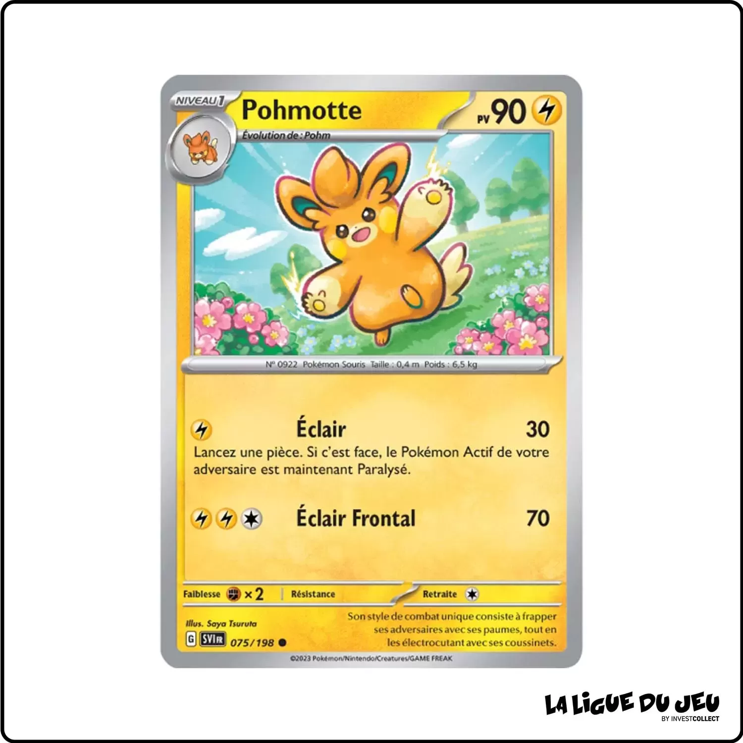 Commune - Pokemon - Écarlate et Violet de Base - Pohmotte 75/198