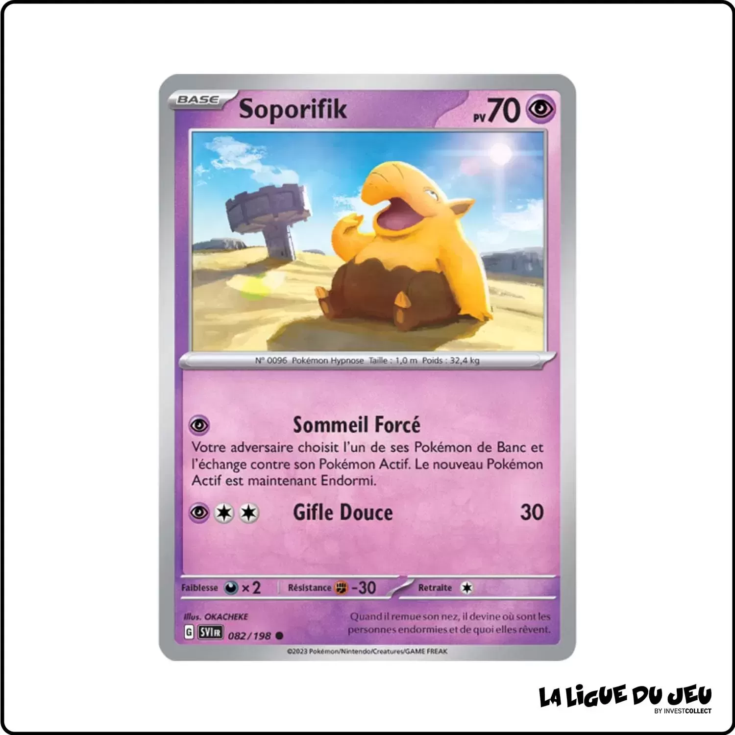 Commune - Pokemon - Écarlate et Violet de Base - Soporifik 82/198