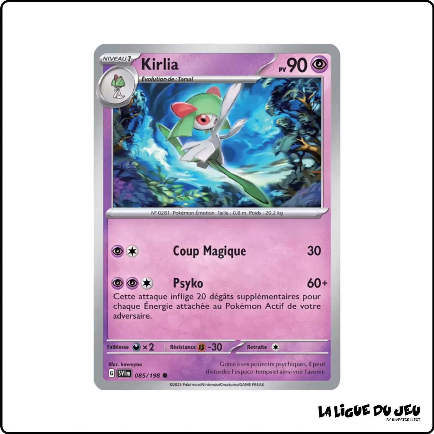 Commune - Pokemon - Écarlate et Violet de Base - Kirlia 85/198