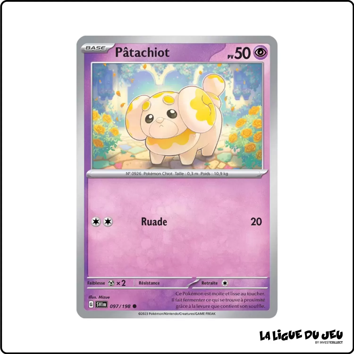 Commune - Pokemon - Écarlate et Violet de Base - Pâtachiot 97/198